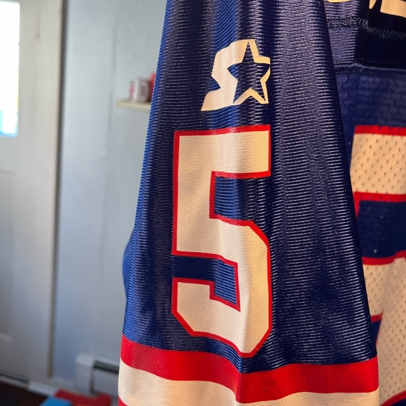 Starter Kerry Collins #5 NY Giants Jersey 🏟 - Picture 5 of 5